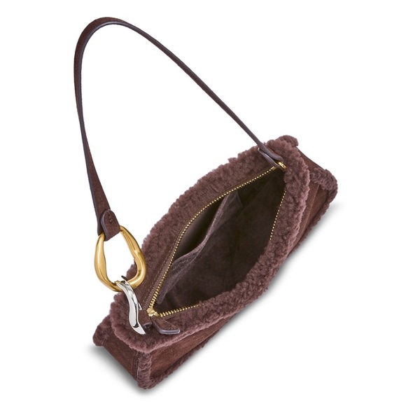 STAUD Ollie Suede Shoulder Bag NWT retail $350 - Picture 5 of 5